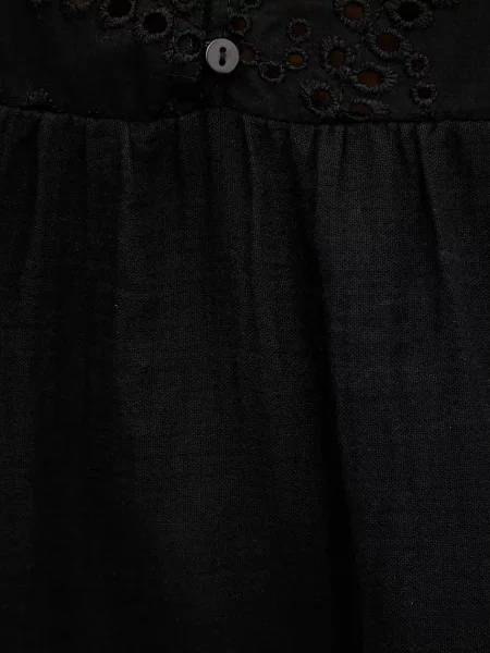 Однотонная блузка Answear.lab черная