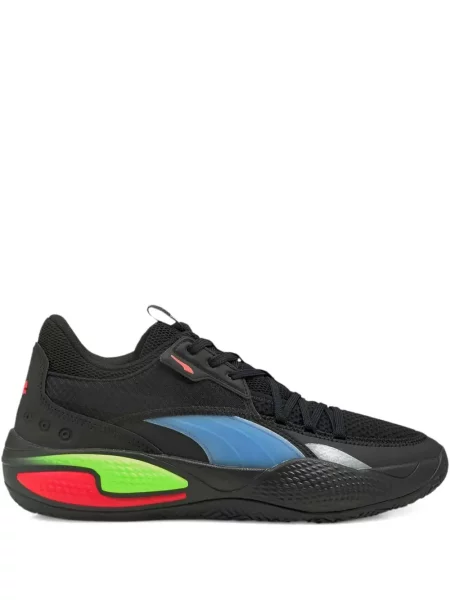 Sneakerși Puma Rider evazate negru