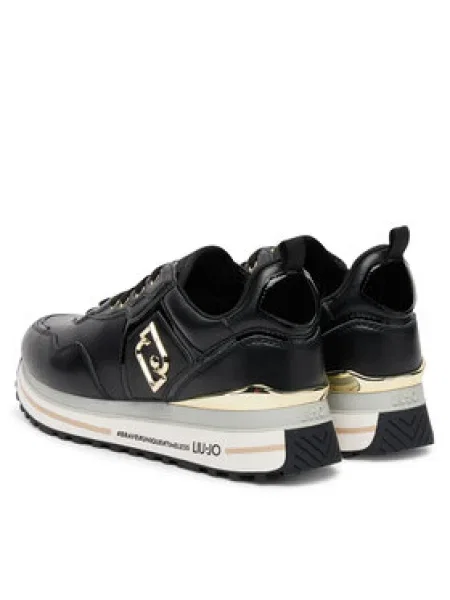 Liu Jo Sneakersy Maxi Wonder 01 čierna