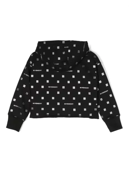 Bluza z kapturem dziecięca Givenchy czarna