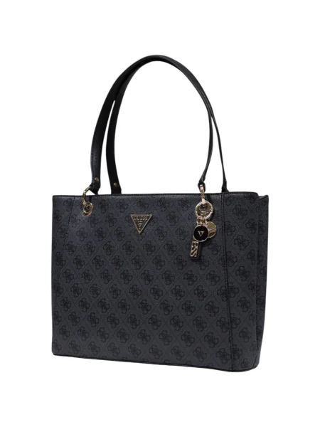 Geantă shopper Guess negru