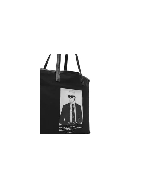 Kabelka KARL LAGERFELD bílá