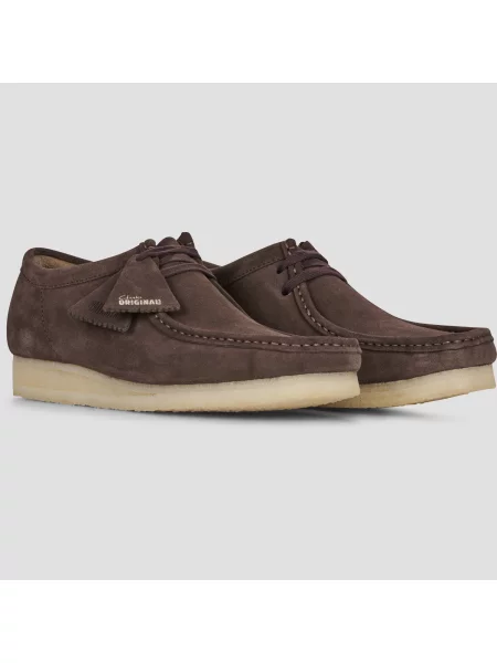 Pantofi Clarks Originals maro