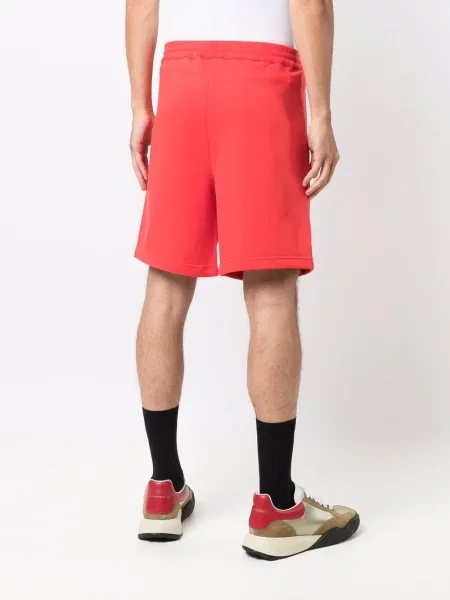 Kratke hlače Helmut Lang s printom crvena