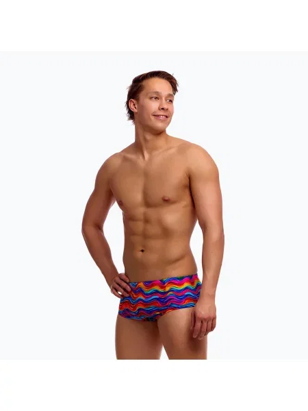Boxeri de înot pentru bărbați Funky Trunks Sidewinder Trunks plastic fantastic