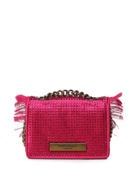 Geantă Kurt Geiger London roz