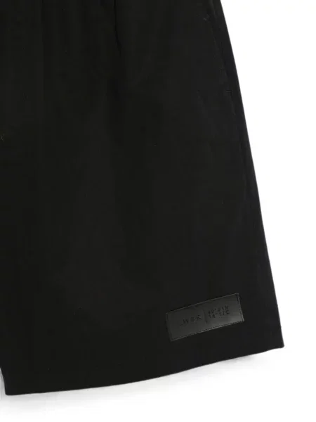 Pantaloni scurți Low Brand cu autograf negru