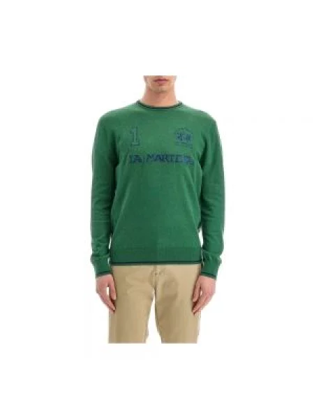 Sweter La Martina zielony