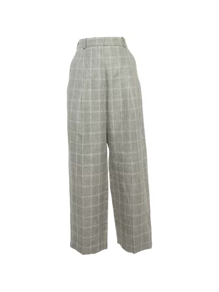 Pantaloni Sandro în carouri