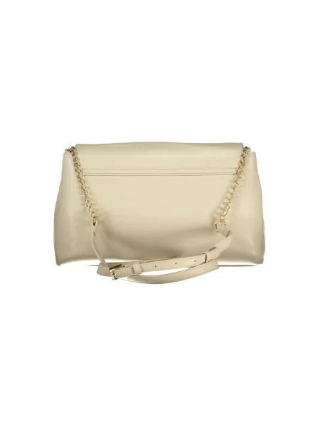 Lniana torebka crossbody Valentino Bags beżowa