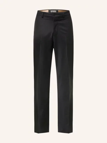Drykorn Chinosy Dryhardy O Regularnym Kroju schwarz czarne