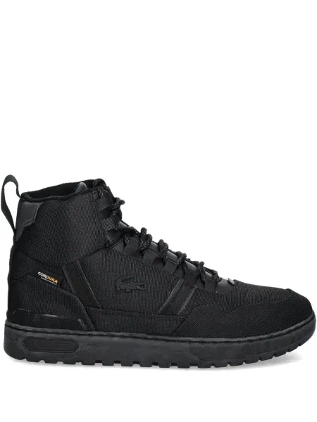 Sneakerși Lacoste cu autograf negru