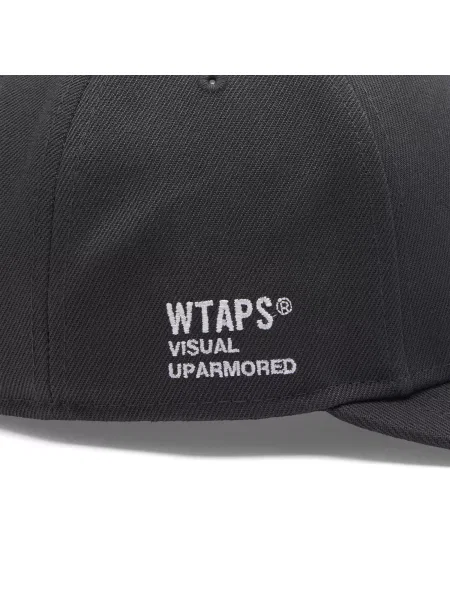 Czapka z daszkiem Wtaps szara