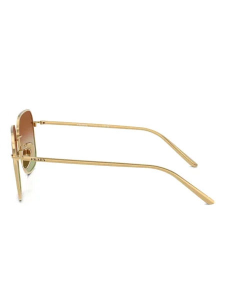 Ochelari de soare Prada Eyewear auriu