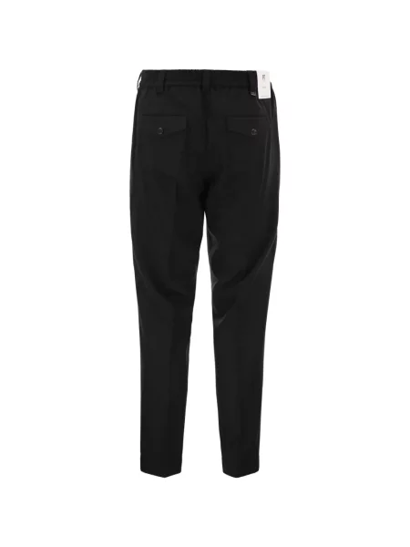 Pantaloni Pt Torino fără toc conici negru