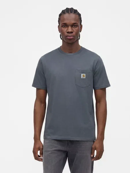 Carhartt WIP Tričko tmavosivá