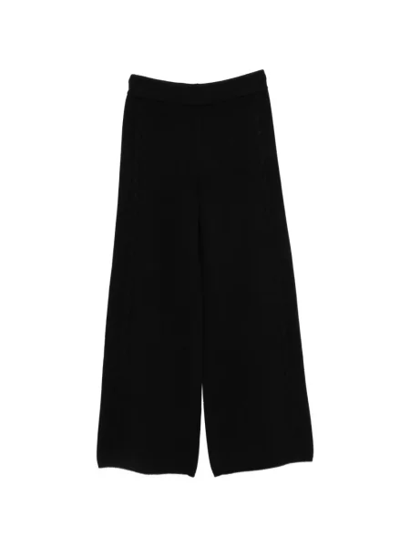 Pantaloni palazzo Lisa Yang negru