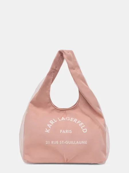 Geanta hobo Karl Lagerfeld roz