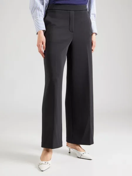 Calvin Klein Hlače na crtu crna
