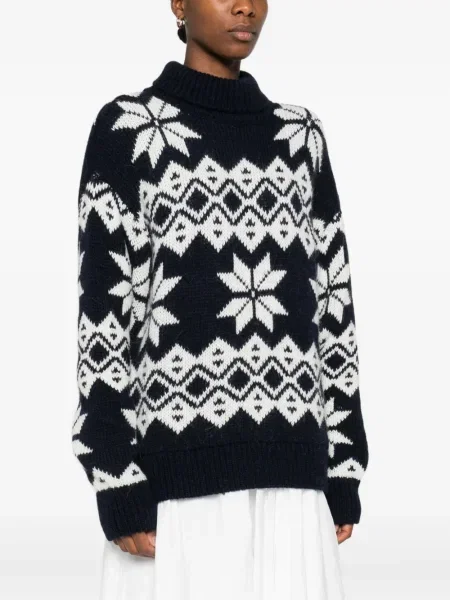 Haftowana bluza The New Society niebieska