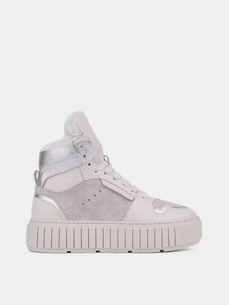 Шкіряні Черевики Attizzare білий