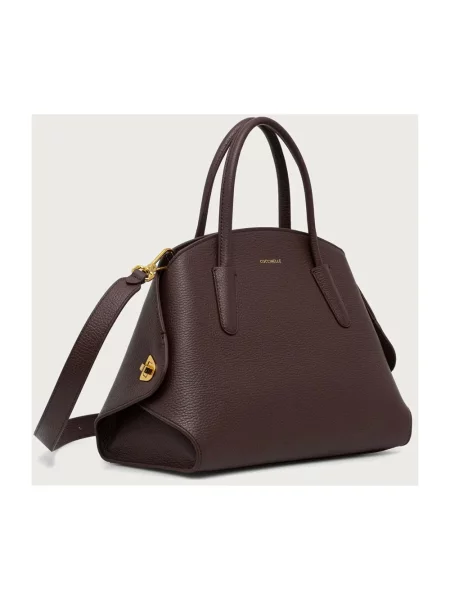 Torebka crossbody Coccinelle skórzana czerwona