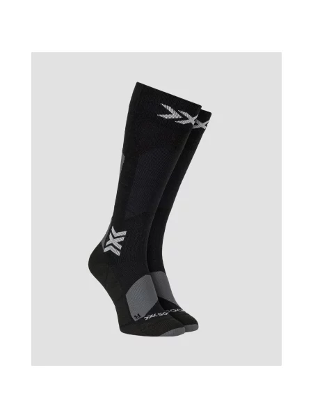 Lyžařské ponožky X-Socks Ski Discover Merino Otc x black/grey černé