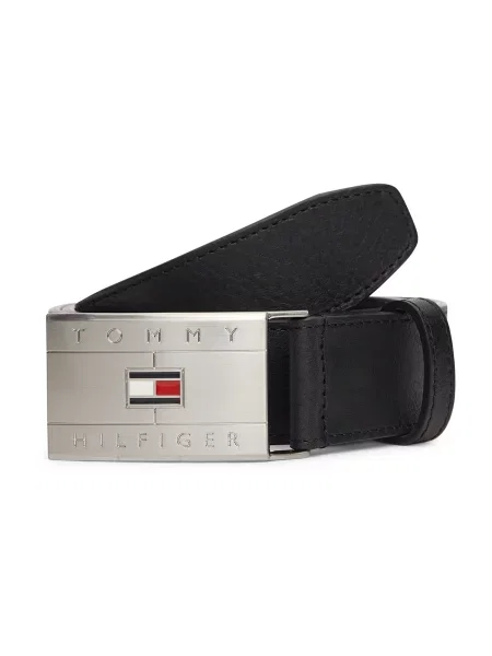 TOMMY HILFIGER Curea / argintiu negru