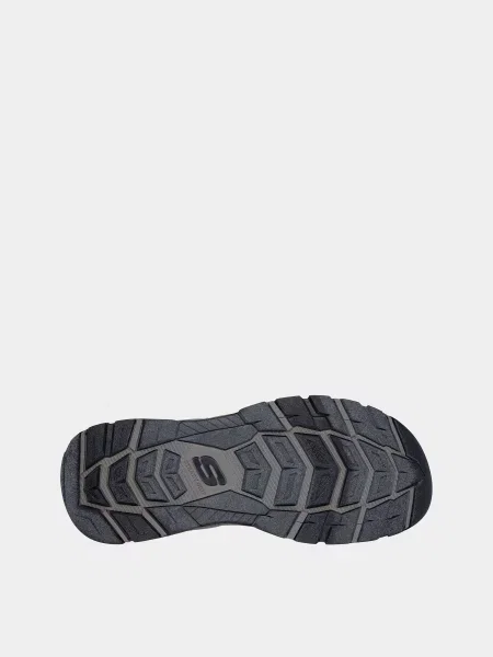 Сандалії Skechers штучна шкіра коричневий
