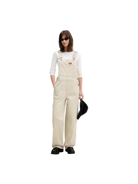 Dickies ogrodniczki męskie beżowy