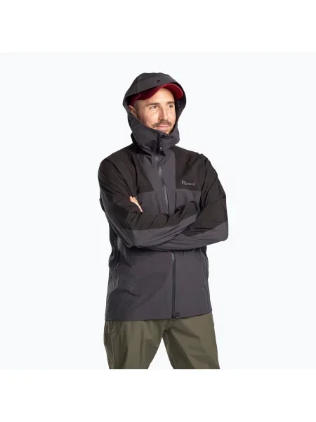 Мъжко дъждобранно яке Pinewood Abisko Trekking 3L d.anthracite/black черно