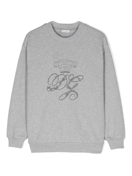 Bluza dziecięca Dolce And Gabbana szara