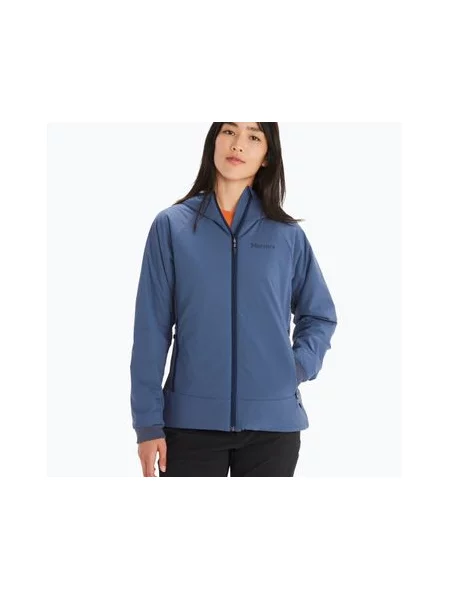 Гібридна куртка Marmot Novus Lt Hybrid Hoody блакитна