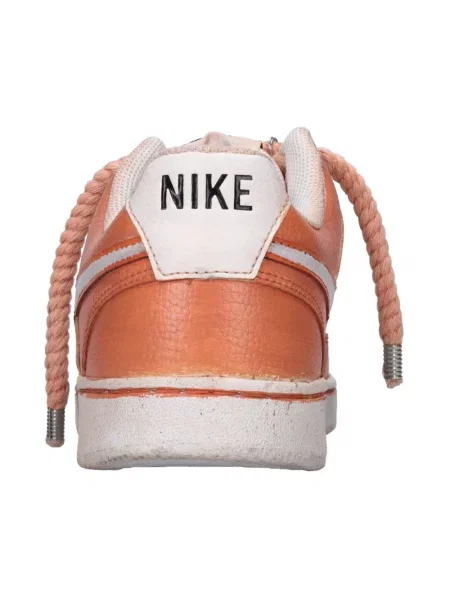 Sneakersy Seddys skórzane pomarańczowe