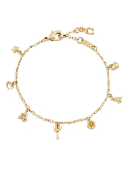 Браслет Coach золотой