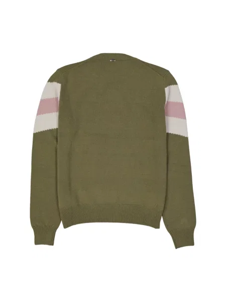 Sweter Herno wełniany zielony