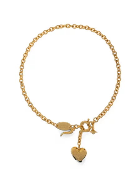 Pandantiv Vivienne Westwood cu motiv cu inimi