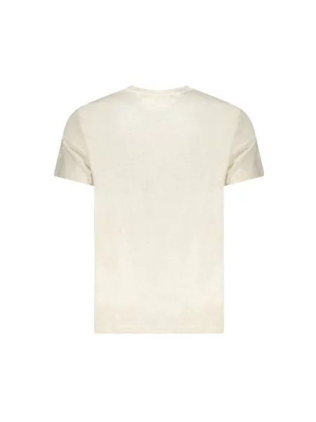 Koszulka Tommy Jeans beżowa