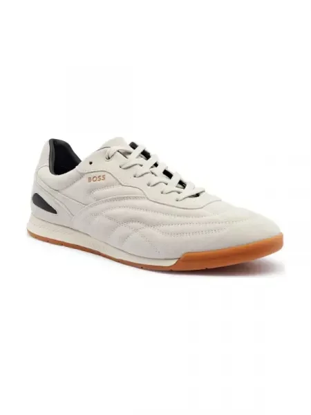BOSS BLACK De piele sneakers Titanium SL_sdmt negru
