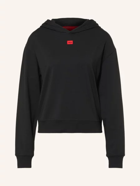 HUGO Bluza Signature czarny