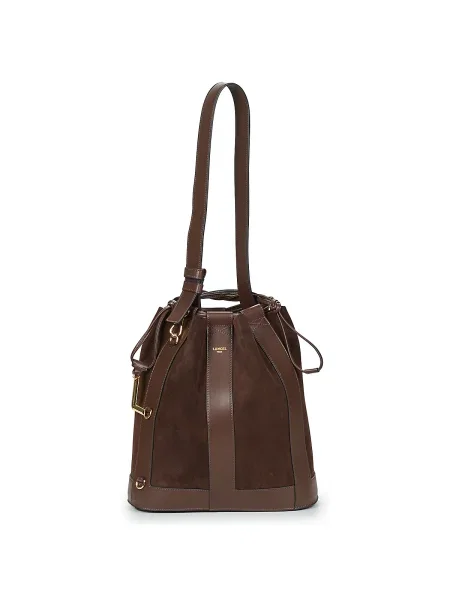 Crossbody kabelka Lancel hnedá