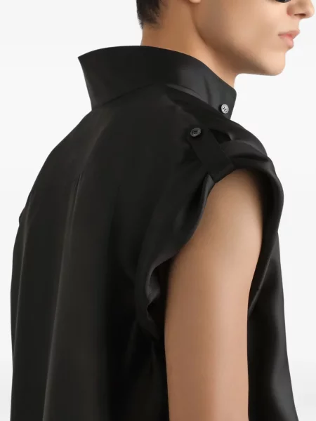 Cămașă Dolce & Gabbana scurtă negru