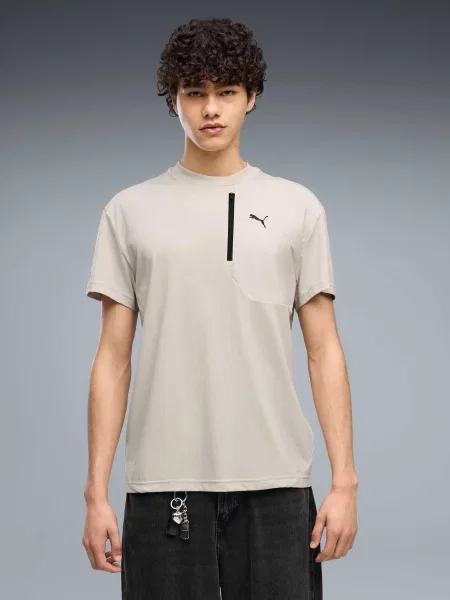 Футболка Puma бежевая