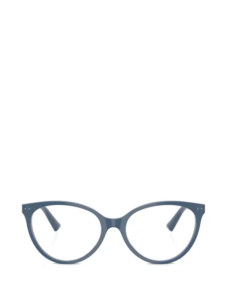 Ovalne sunčane naočale Jimmy Choo plava