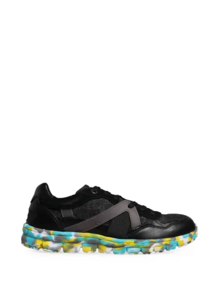 Sneakerși Dolce & Gabbana Portofino cu șireturi din dantelă negru