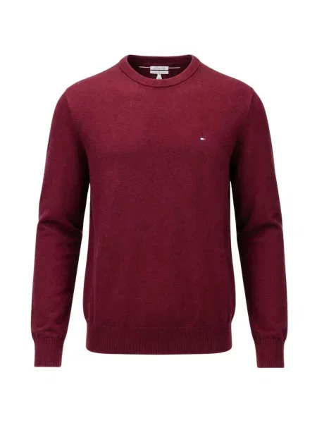 Pulover Tommy Hilfiger din cașmir roșu