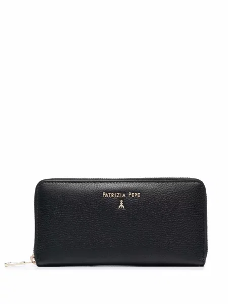 Portofel Patrizia Pepe din piele negru