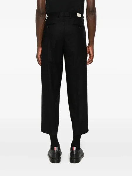 Pantaloni Briglia 1949 plisate negru
