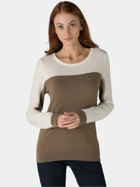 Lacoste Джемпер Вовна бежевий