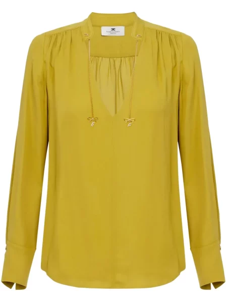 Bluza Elisabetta Franchi žuta